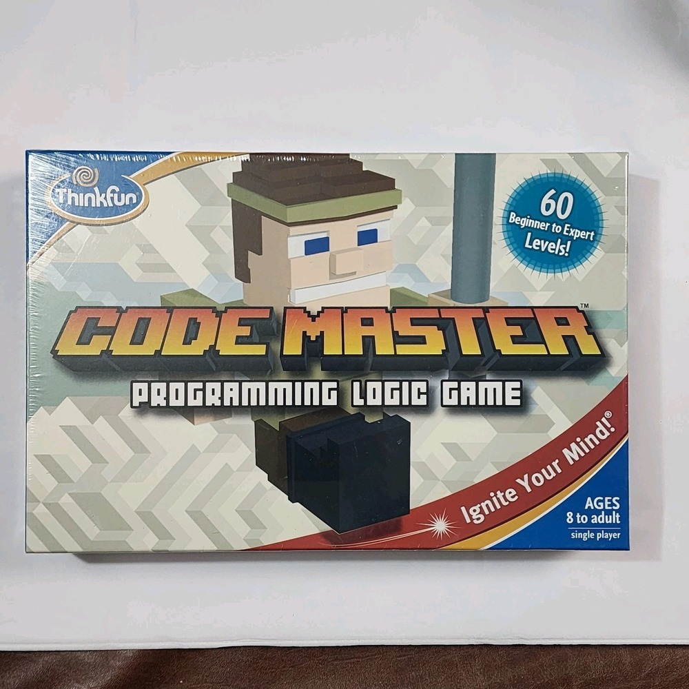 Think Fun Code Master Programming Logic Game STEM Ages 8+